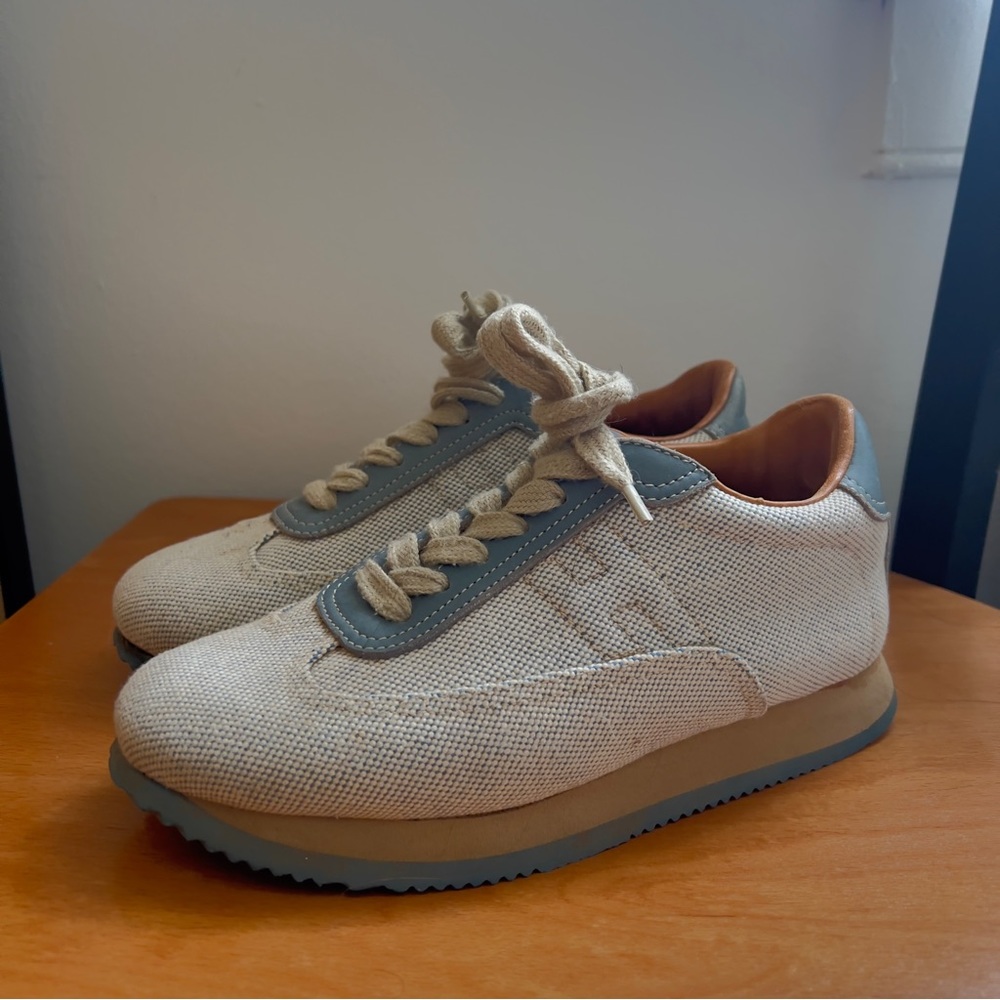 Size 37 Authentic Hermes Sneakers